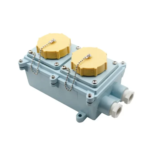 IEC STANDARD WATERPROOF DUAL-SOCKET