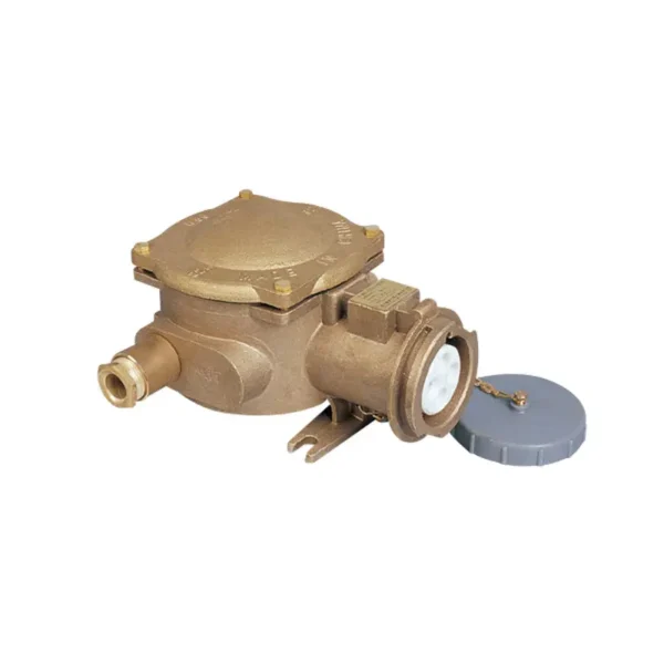 MARINE BRASS HIGH-CURRENT WATER-TIGHT SOCKET