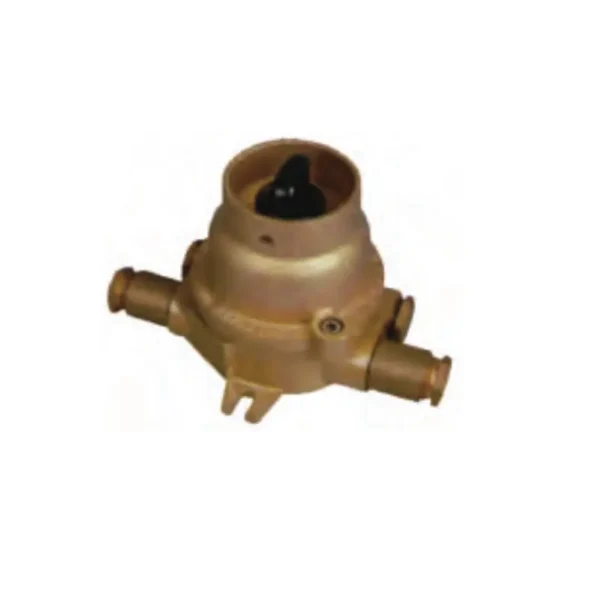 OGMAX EXPLOSION-PROOF BRASS SWITCH 220V 4 GLANDS THROUGH TYPE