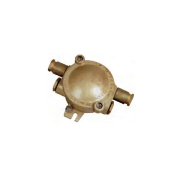 OGMAX EXPLOSION-PROOF BRASS JUNCTION BOX 220V 2 WAY THROUGH TYPE