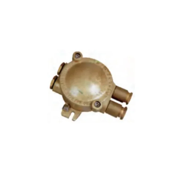OGMAX EXPLOSION-PROOF BRASS JUNCTION BOX 220V 2 WAY U TYPE