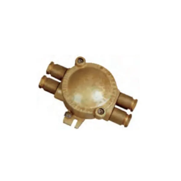 OGMAX EXPLOSION-PROOF BRASS JUNCTION BOX 4-WAY H TYPE