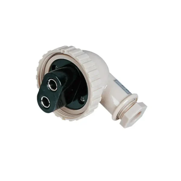T-MB RESIN MARINE WATER-TIGHT ELECTRICAL PLUG 24V/10A 2P FEMALE