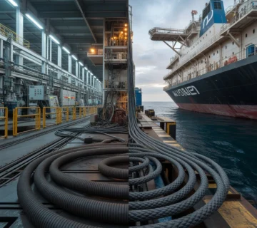 Flexible cable applications in industrial and marine environments in UAE