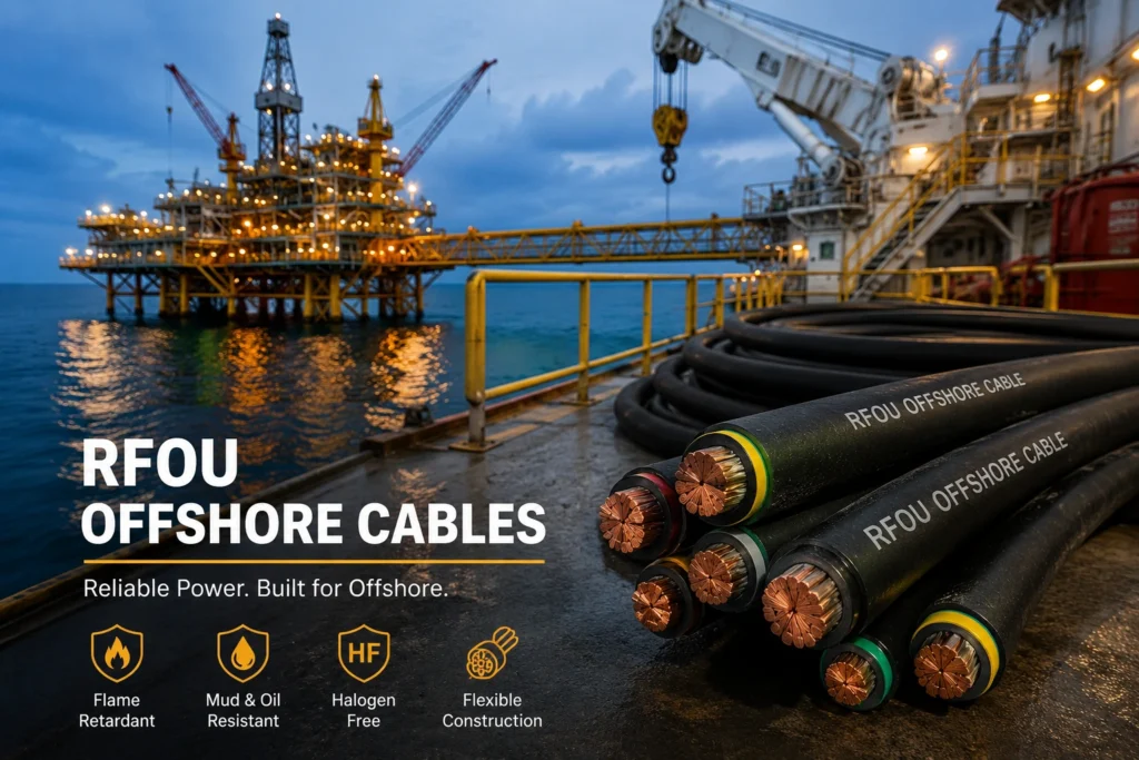 RFOU Offshore Cables for Marine & Offshore Applications in UAE